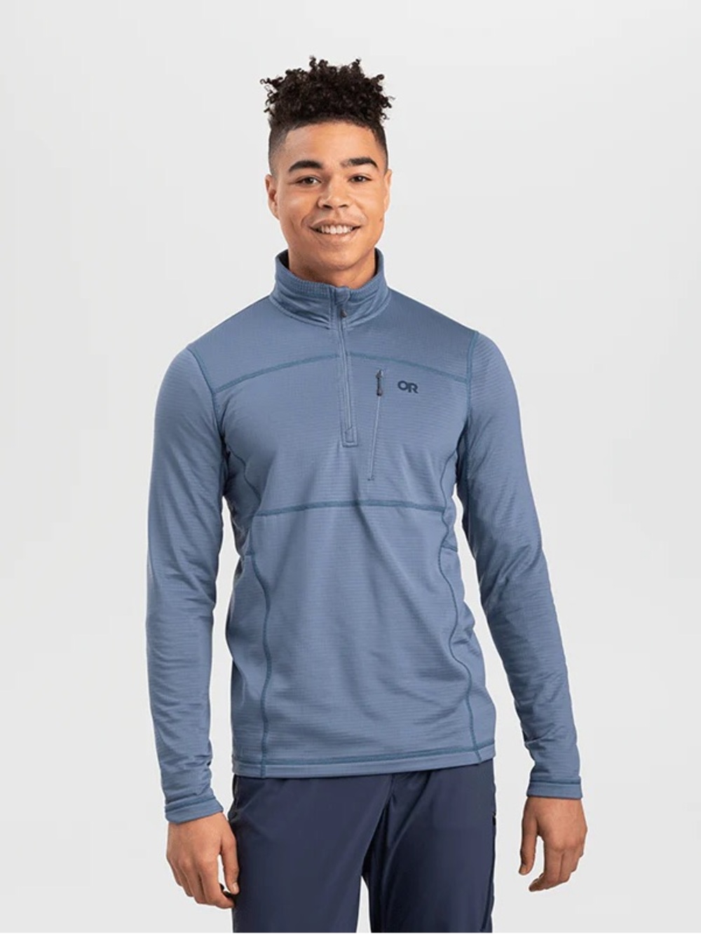 Outdoor Research Vigor Quarter Zip blue Men's size medium